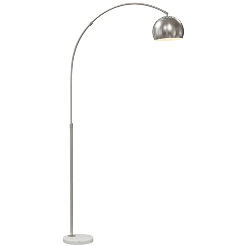 Homcom arc floor lamp for - homcom,