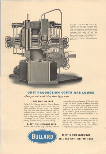 1946 bullard cut master - *,