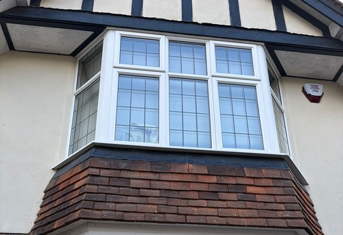 White upvc double glazed - white,