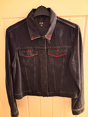 Women black denim - c&a,