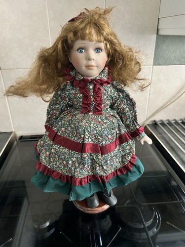 Porcelain doll - porcelain,