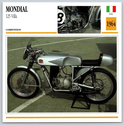 Mondial 125 villa 1964 italy - 125,