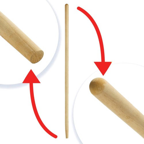 Long wooden handle shaft - handle,