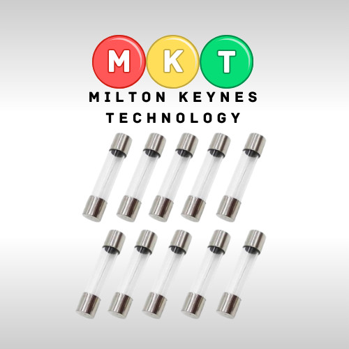 Glass fuses 30mm fast blow - glass,