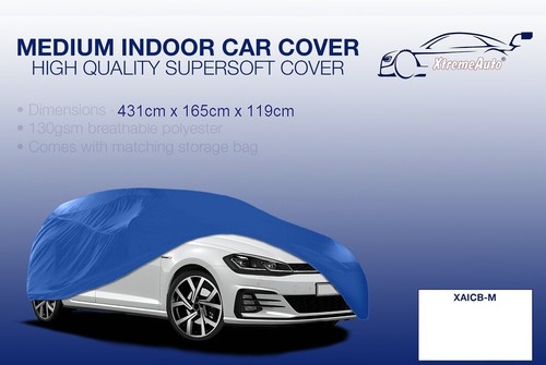 Medium blue indoor - blue, car