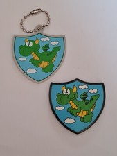Geocaching Geocoin and travel tag set - Gunner the Dragon - Unactivated