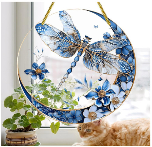 Stained glass suncatcher - stained,