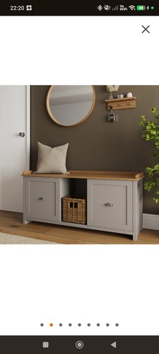 Lancaster door shoe bench - 2,