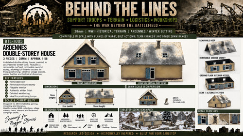 28mm Ardennes Double Storey