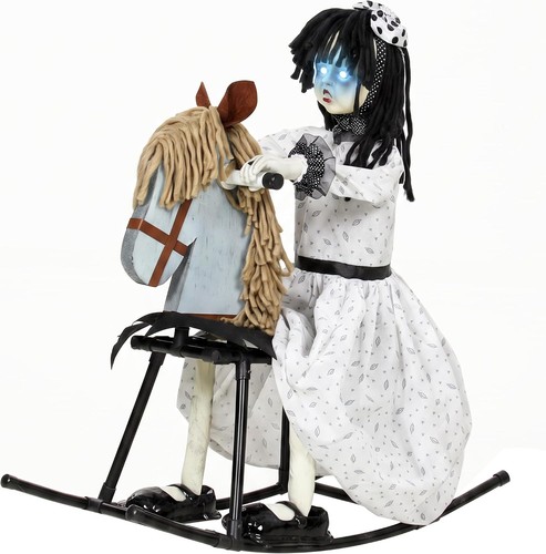 Creepy haunted girl - haunted,