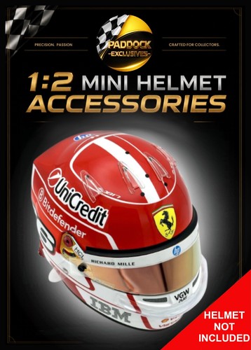 Mini helmet visor tear - 1:2,