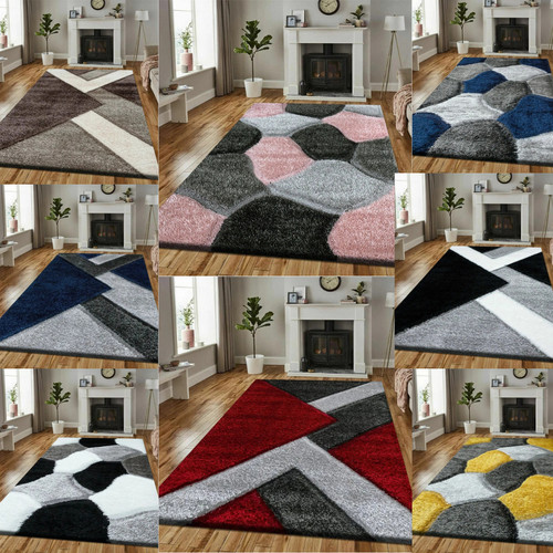 Thick large shaggy rugs non - ,