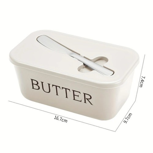 Butter dish box storage tray - box,