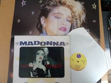 Madonna – Lucky Star 12" Sire W 9522 T RARE Limited Edition with POSTER