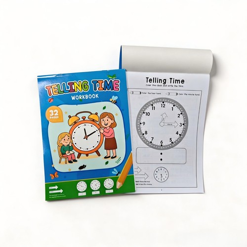 Page telling time - telling,