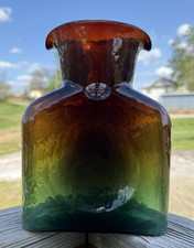 Blenko Glass Water Bottle 384