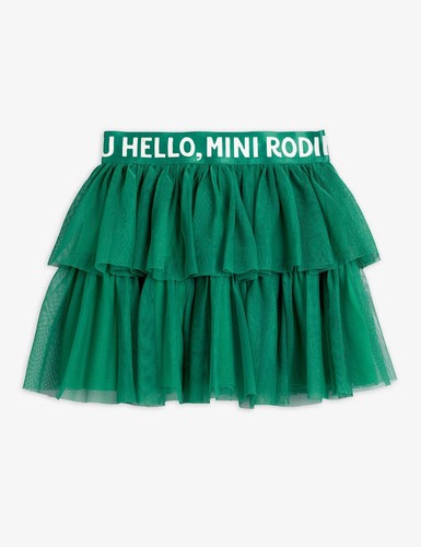 Bnwt mini rodini green tulle - green,