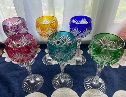 Crystal cut clear pinwheel - clear,