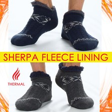 Mens Slipper Socks Thick