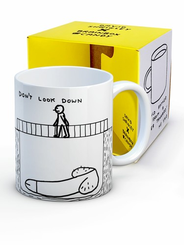 David shrigley mug - mug, tea