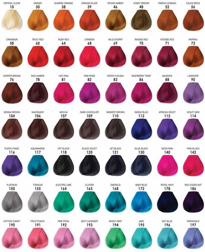 Adore colour semi - adore, permanent