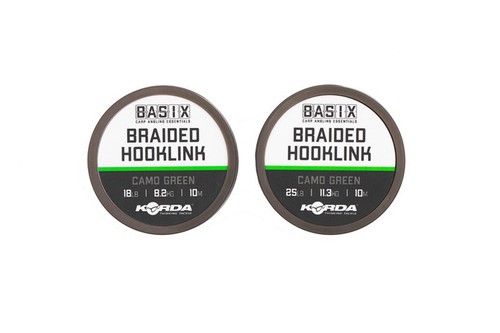 Korda basix braided hooklink - korda,