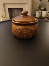 VINTAGE RETRO THORNTONS SPECIAL TOFFEE JAR CERAMIC LIDDED POT FREE UK POSTAGE 