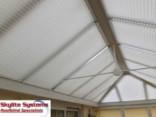 Blinds conservatory pleated - blinds,