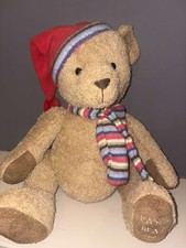House of Fraser 2005 Fraser Bear with Hat and Scarf Great Condition