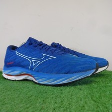 Mizuno Enerzy Trainers Size 8.5 Mens Blue Wave Rider 26 Comfort Running Shoes