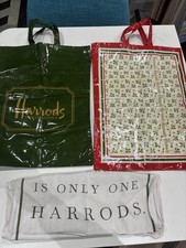 2 Vintage Harrods Shopping