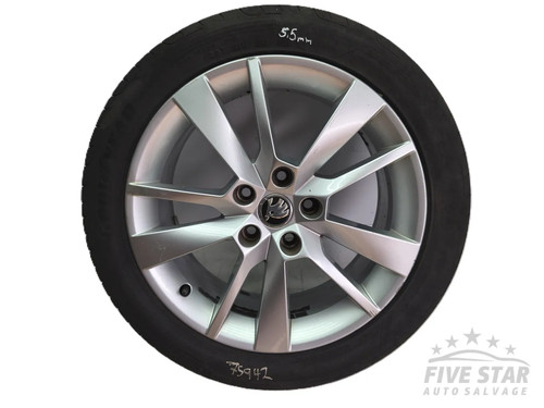 Skoda octavia r17 alloy wheel - skoda,