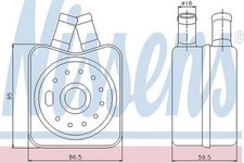 Nissens Engine Oil Cooler for