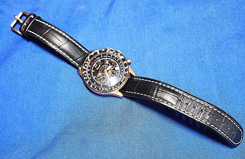 Men chronograph watch - men's,