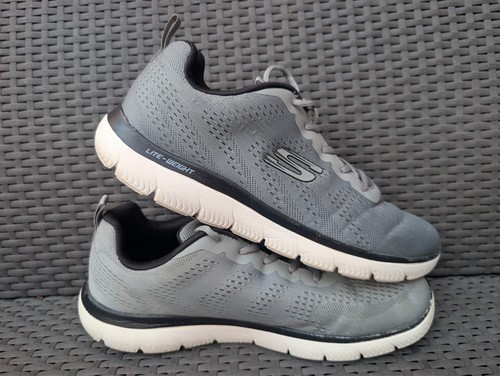 Skechers trainers mens grey - skechers,