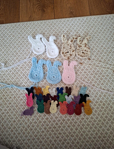 Handmade crocheted yarn - yarn, easter