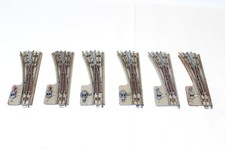 6 x Hornby Dublo 3 Rail LEFT HAND Points OO GAUGE E7