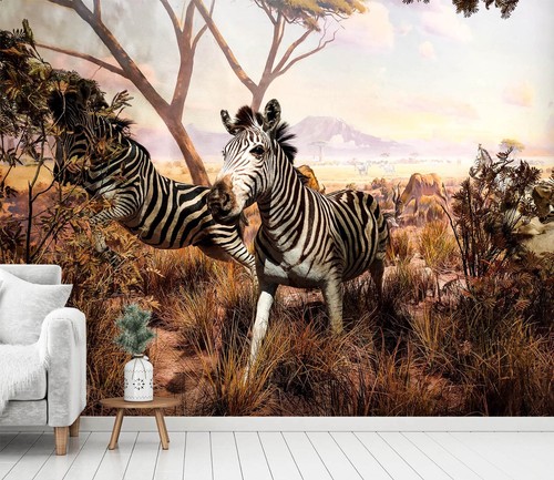 Animal two zebras r14577 - animal,