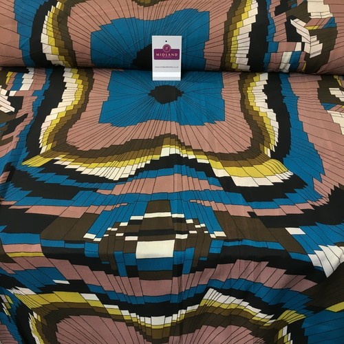 Teal taupe geometric - teal, &