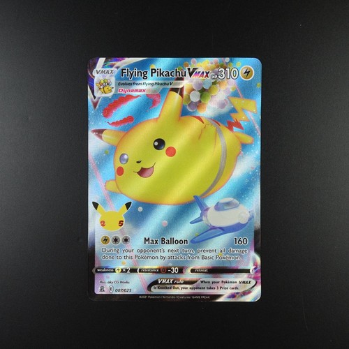 Flying pikachu vmax 007 - pikachu, 007/025