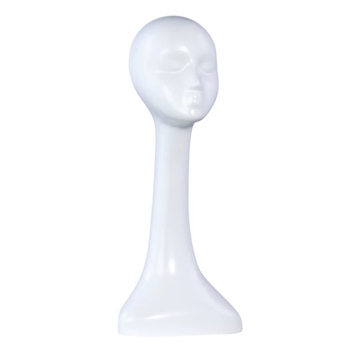Swan neck mannequin head - mannequin,