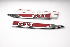 VW GTI Side Badge Emblem