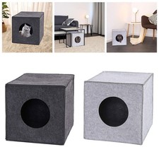 Cube bed cat hideaway foldable - hideaway,