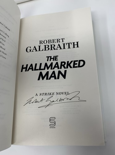 The hallmarked man signed - hallmarked,