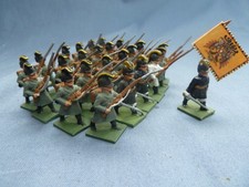 25 x Minifigs Napoleonic Austrian Infantry In Greatcoats.  25mm  AN28