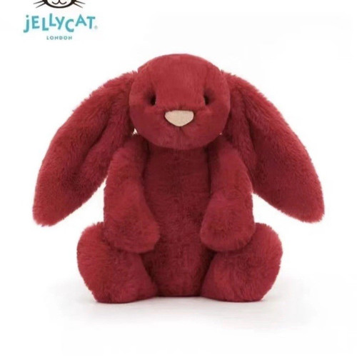 Jellycat red long ear - jellycat,