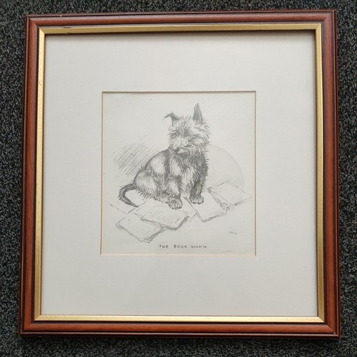 Vintage framed print - print, "the