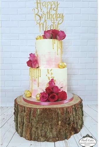 Dia rustic log - 14",