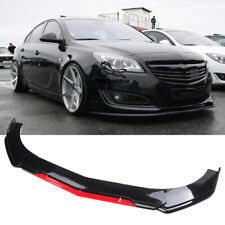For Opel Corsa F E D C B Front Bumper Lip Splitter Spoiler Gloss Black Body Kit