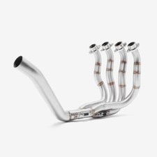 Lextek Stainless Steel Exhaust Downpipe Header Yamaha YZF  - R6 5EB 1999 - 2002